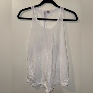 White Relaxed Tank Top